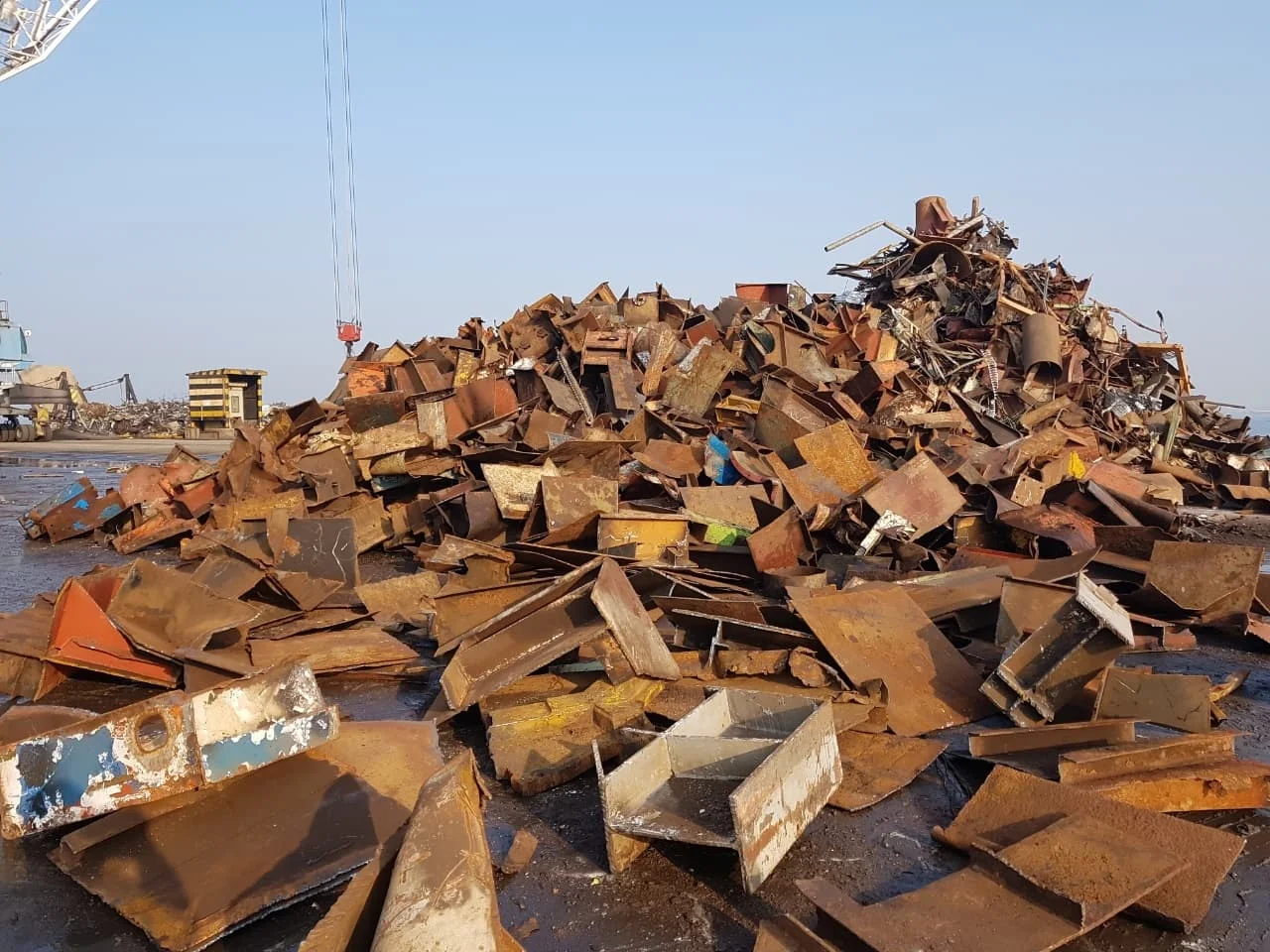 Quality Heavy Melting Scrap Iron & Steel HMS 1 2 Mixed Metal Scrap Bulk Scrap Export Worldwide Fast Shipping OEM Supply