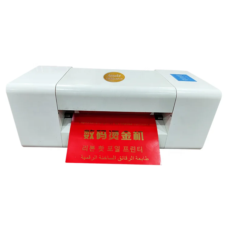 USB Connection Amydor AMD360C 200DPI Paper Digital Sheet Foil Printers for Holiday Greeting Cards