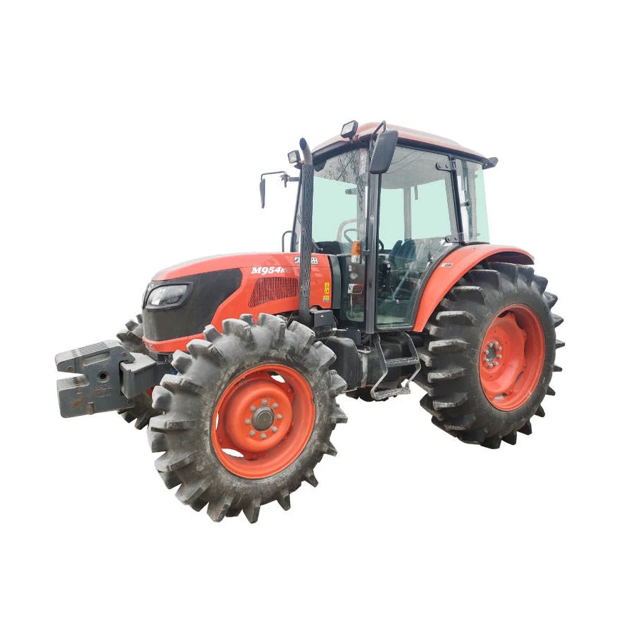 Japanese Used Tractors Kubota 4x4 Farming Machine Agricultural Tractor ...