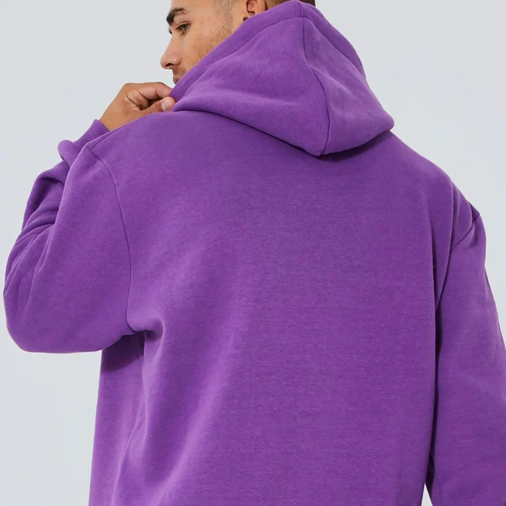 Purple Color Simple Plain Men Tracksuit Customized Size And Logo Men ...