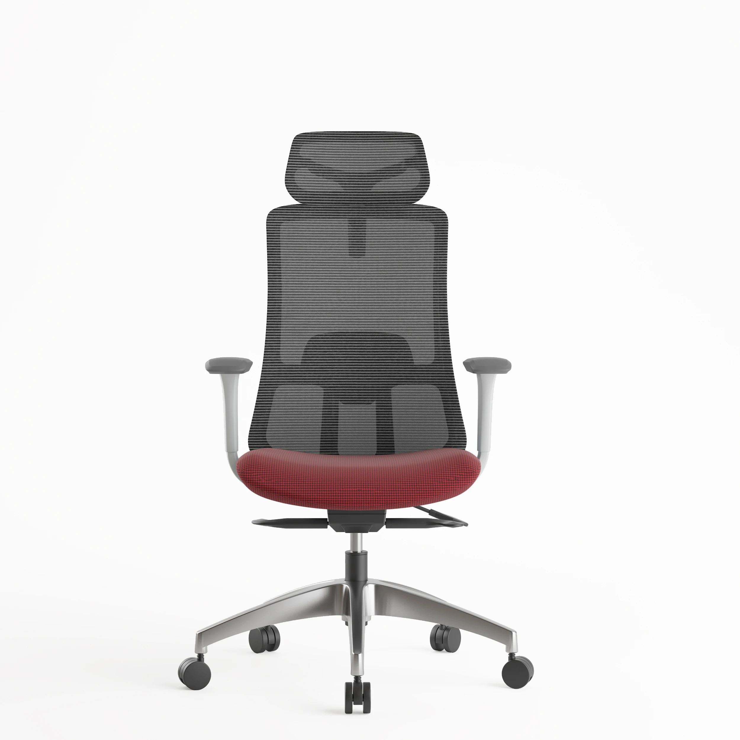 China Factory New Design Customised High Office Chairs Mesh Metal Office Chair Computer Desk Chairs