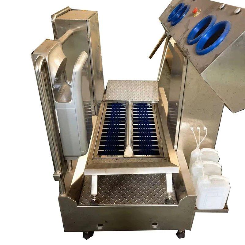 Industrial Boot Washing Machine Custom Logo High Quality Automatic Sanitary Cleaning Station for Slaughterhouse Equipment and Tools