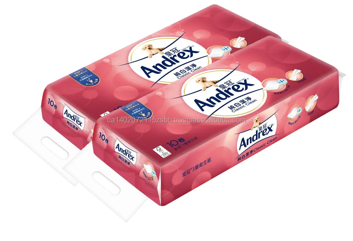 Andrex Quilts Quilted Toilet Paper 36 Toilet Roll Pack 25 Thicker