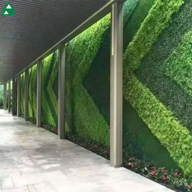 Decorative Plants\green Wall System Vertical Garden\artificial Grass Wall Panels Buy Wall