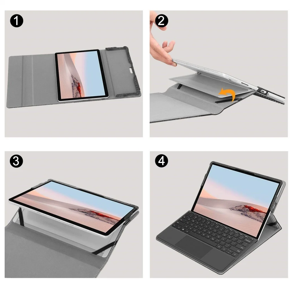 1 multi angle port folio pocket compatible with type cover keyboard laudtec-8