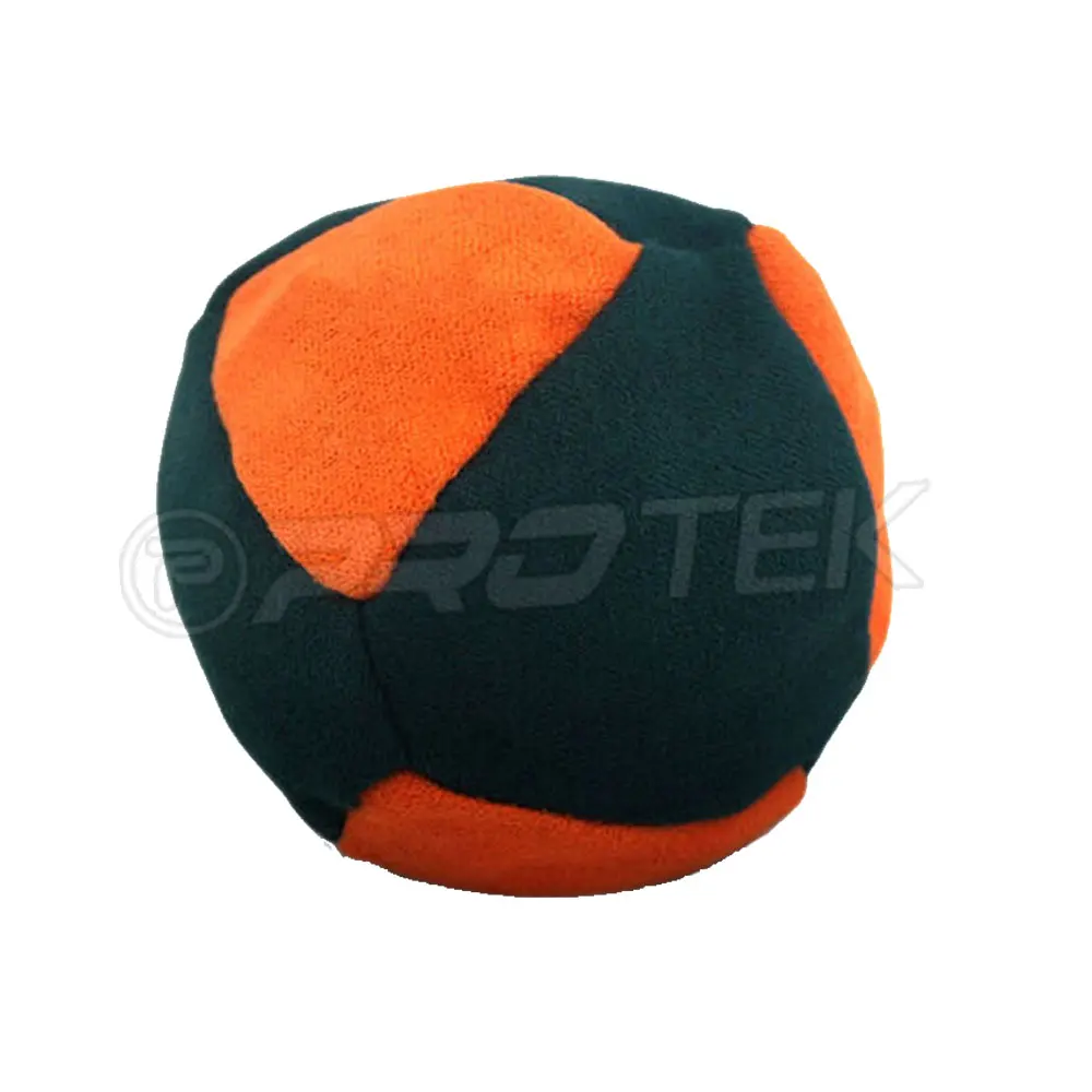 High Quality Sand Filled Synthetic Suede Hacky Sack Multi Panels Custom