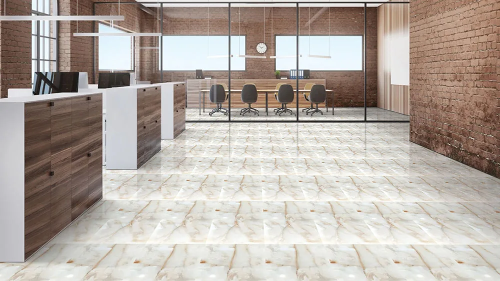 600x1200mm Large Format Porcelain Floor and Wall Tile for Commercial ...