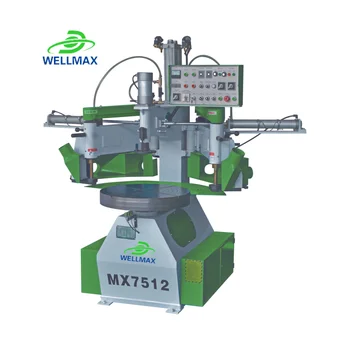 WELLMAX MX7512 automatic dual spindle woodworking copy milling shaper machine wood copy shaper tool craft parts make machine