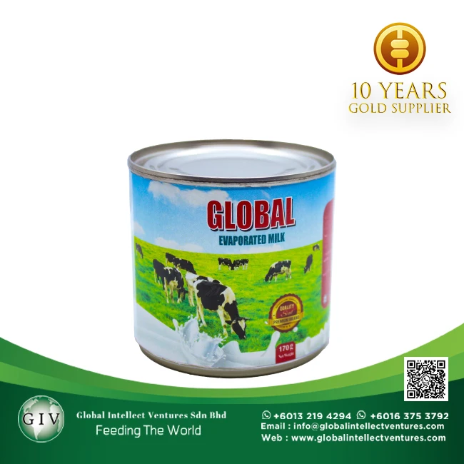 Malaysia Top Supplier Evaporated Milk With 2 Protein For Coffee Or Tea