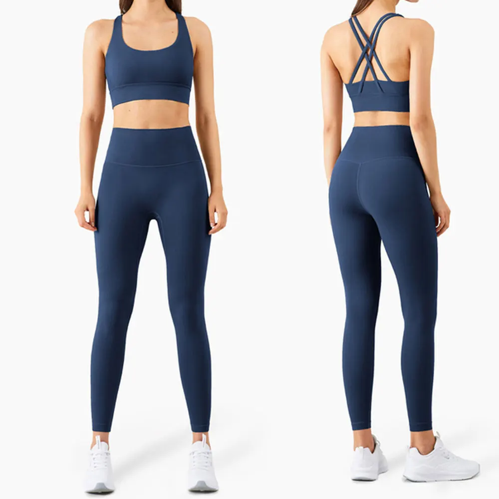 2023 Yoga Set Leggings And Tops Fitness Sports Suits Gym Clothing Yoga