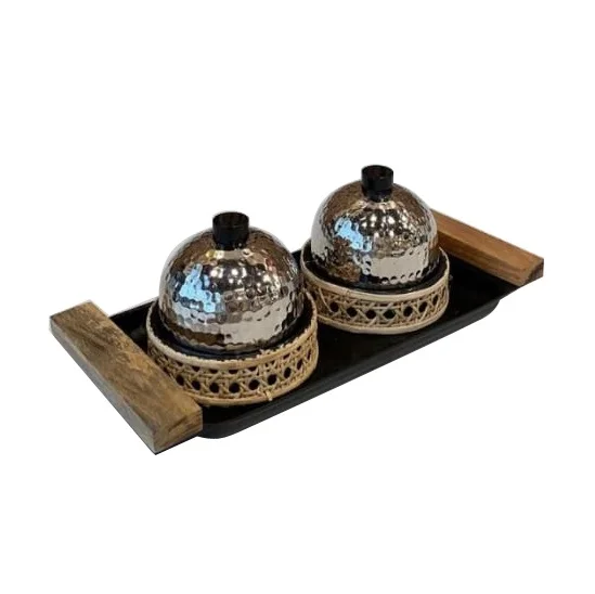 Wedding Party Tabletop Decorating Catering Serving Tray Hotels Restaurants Home Kitchen Other Event Usage Wooden Server Tray
