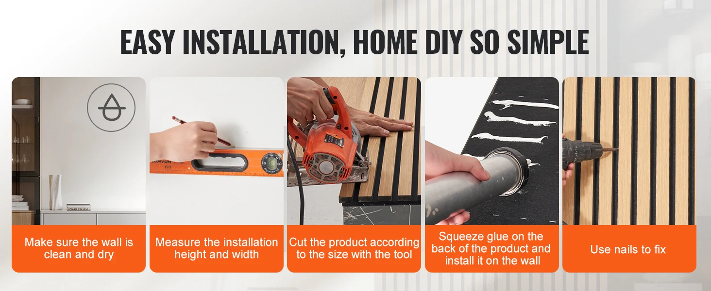 product modern interior decor soundproof acoustic wood wall panels natural oak slat paneling for hotel apartment perfect slats wall-4