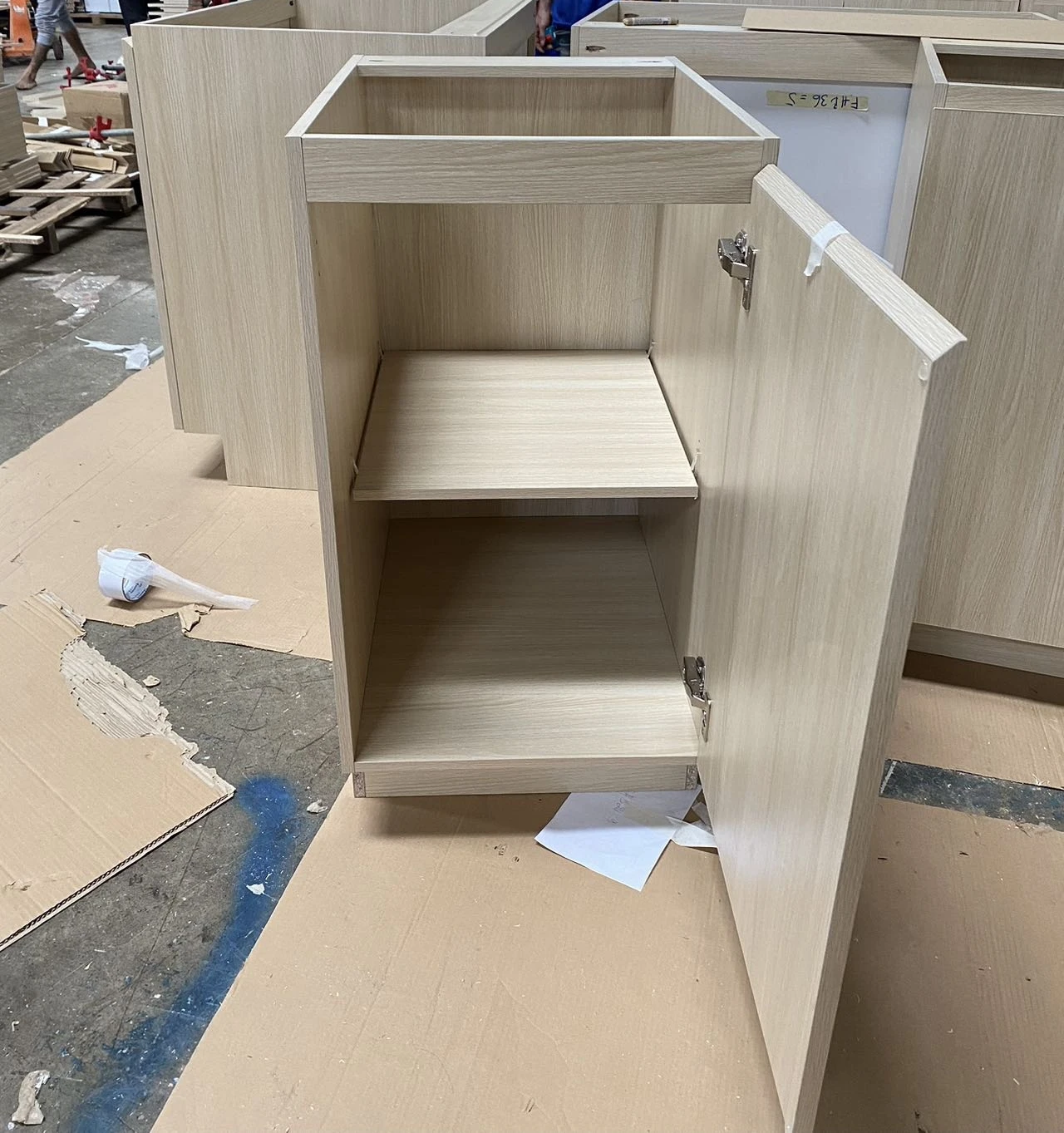 Masterwork Cabinetry Kitchen Cabinets Engineered Wood Veneered Slab ...