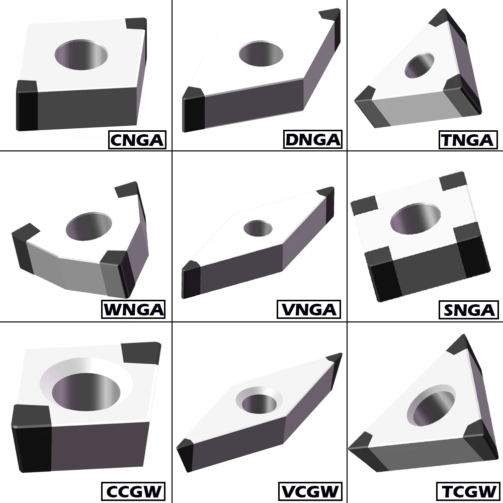 Factory Price Cnc Lathe Cutting Turning Tools Cbn Pcbn Turning Inserts