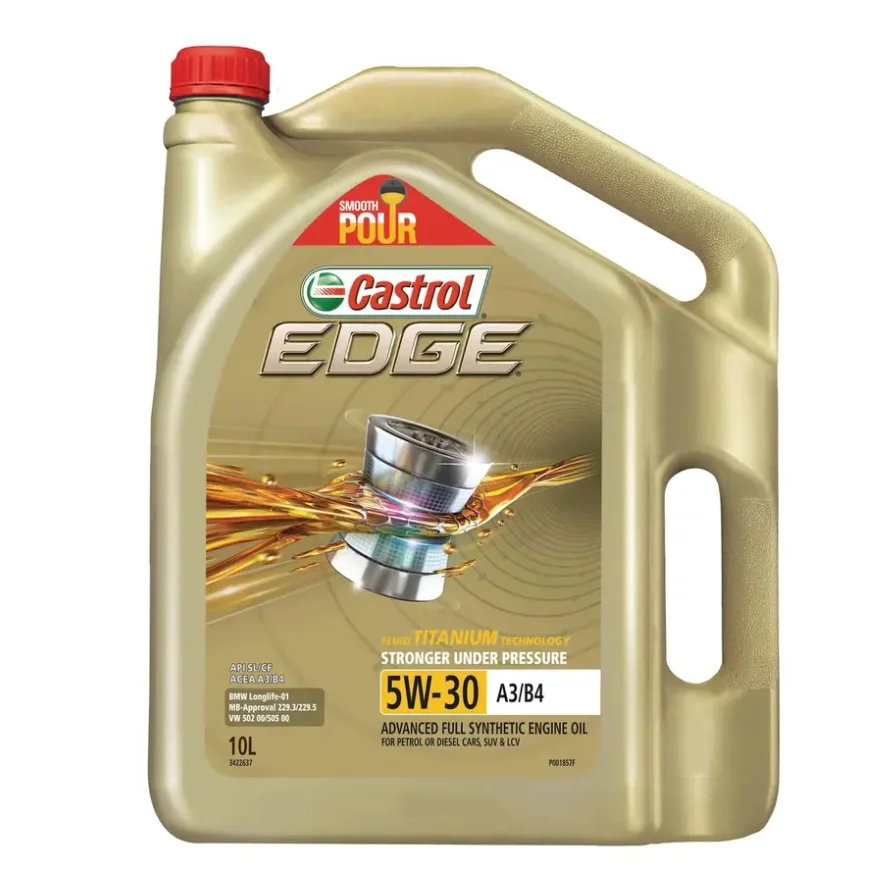 Castrol Edge Euro 5w-30 A3/b4 European Advanced Full Synthetic Motor ...
