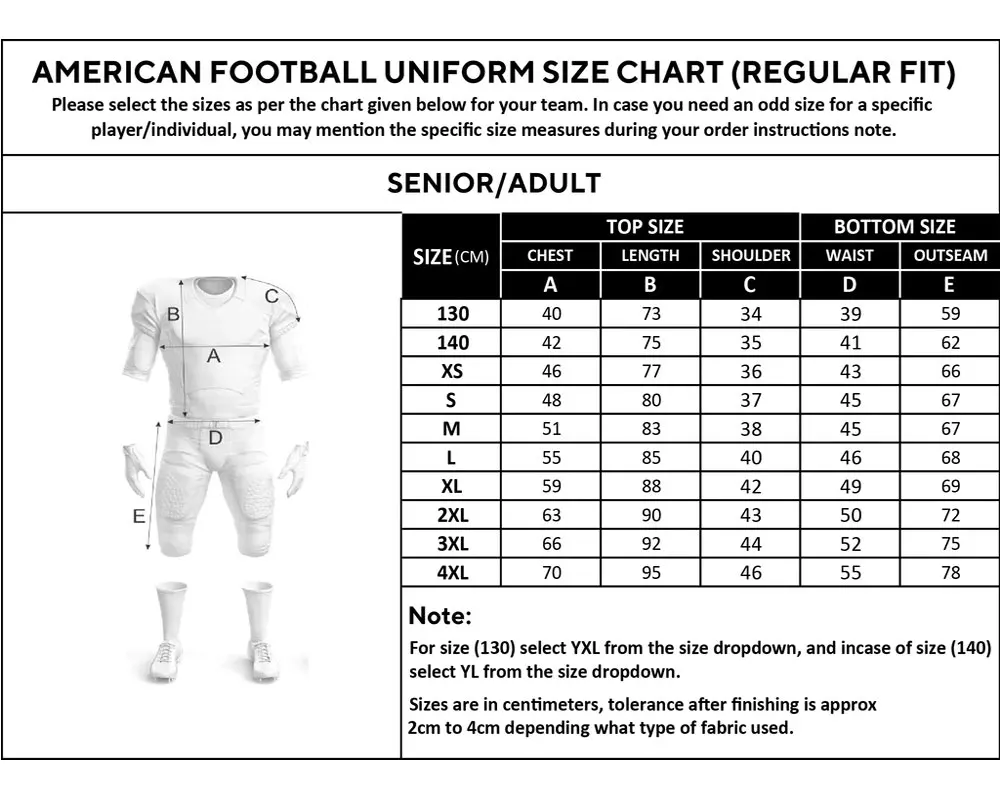 100 Polyester Made American Football Uniform Design Your Own Logo