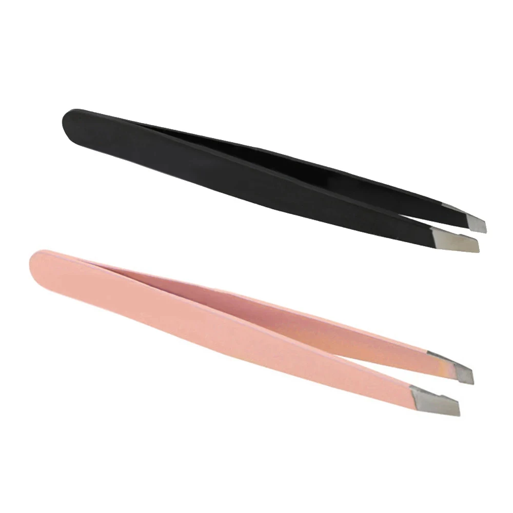 Stainlesssteel Highquality Eyebrow Tweezers High Accuracy Eyelash Tweezers With Custom Color