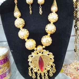 2026 Best Buy Ready 24K Gold Plated Vintage Style Copper Indian Fashion Jewelry Set Inspired Comoros Mayotte Quick Ship