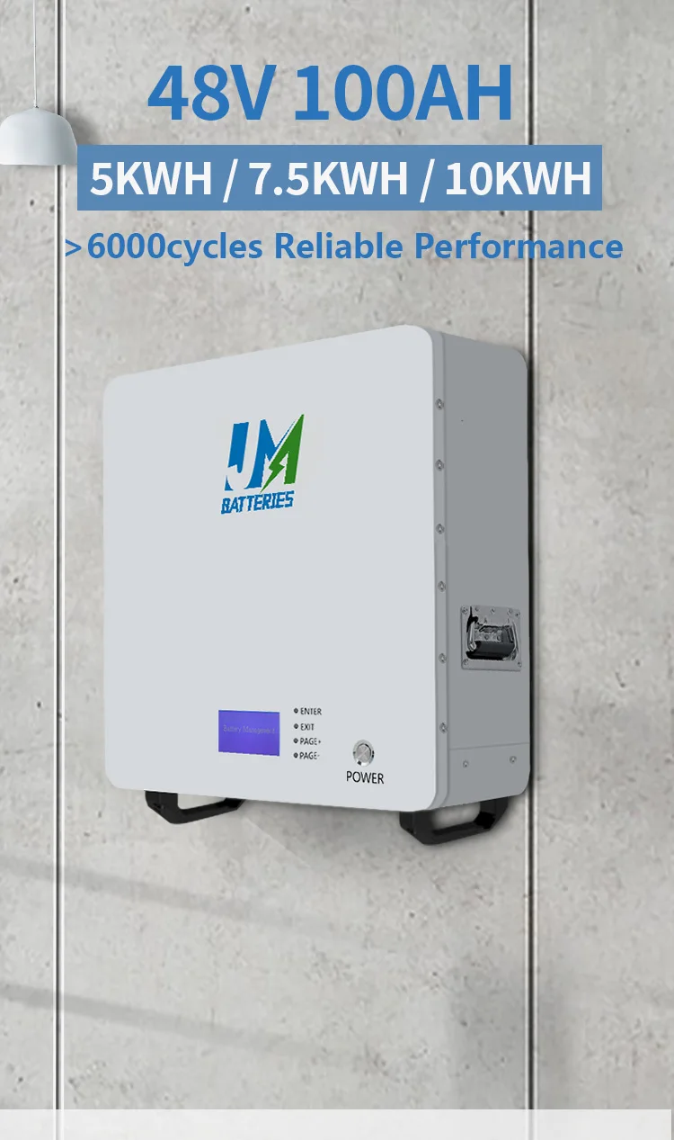 A Grade Large Lithium Wall Mounted Solar Battery 48v 100ah Lithium Ion