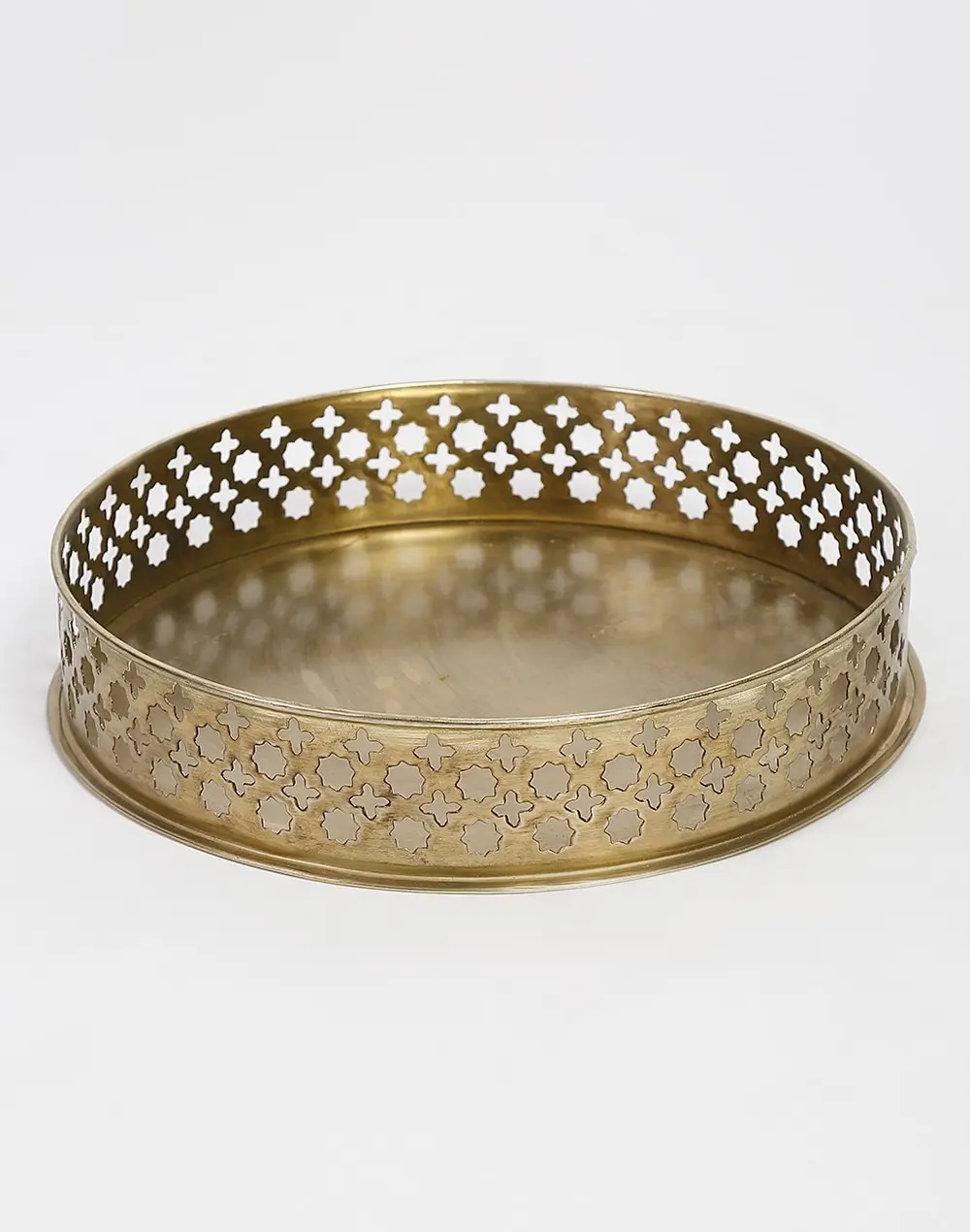 Decorative Metal Enamel Tray Vanity Tray And Serving Tray For Bathroom,Kitchen,Tabletop And
