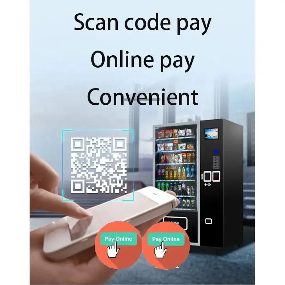 Cashless Payment Snack Vending Machine Locker Vending Machine Buy