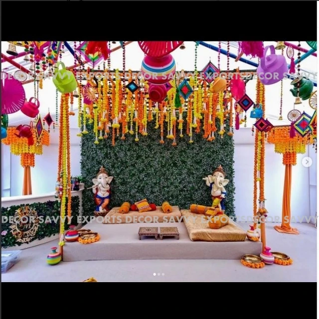 Mehendi Setup And Carved Stylish Wedding Mandap In Fiberglass And For All  Kind Hindu And Muslim Wedding Decoration - Buy Bride Wedding Planner  Wedding Decorations Elopement Wedding Photography Pre Wedding Shoot Bridal