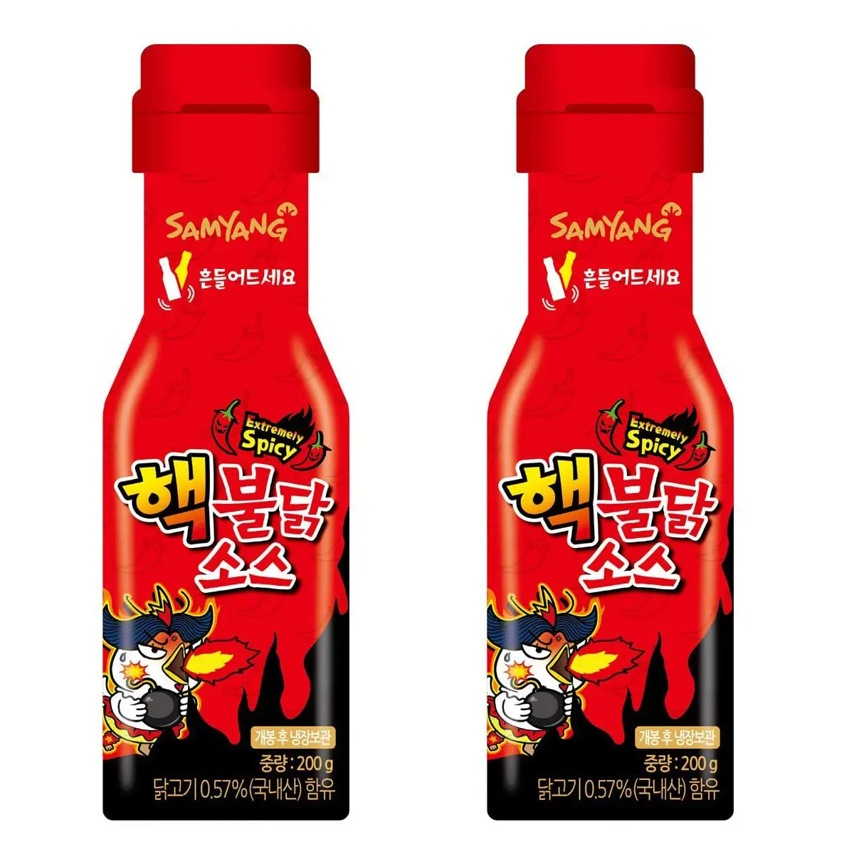 Samyang Buldak Extremely Spicy Hot Chicken Flavour Sauce 200g Uk Stock ...