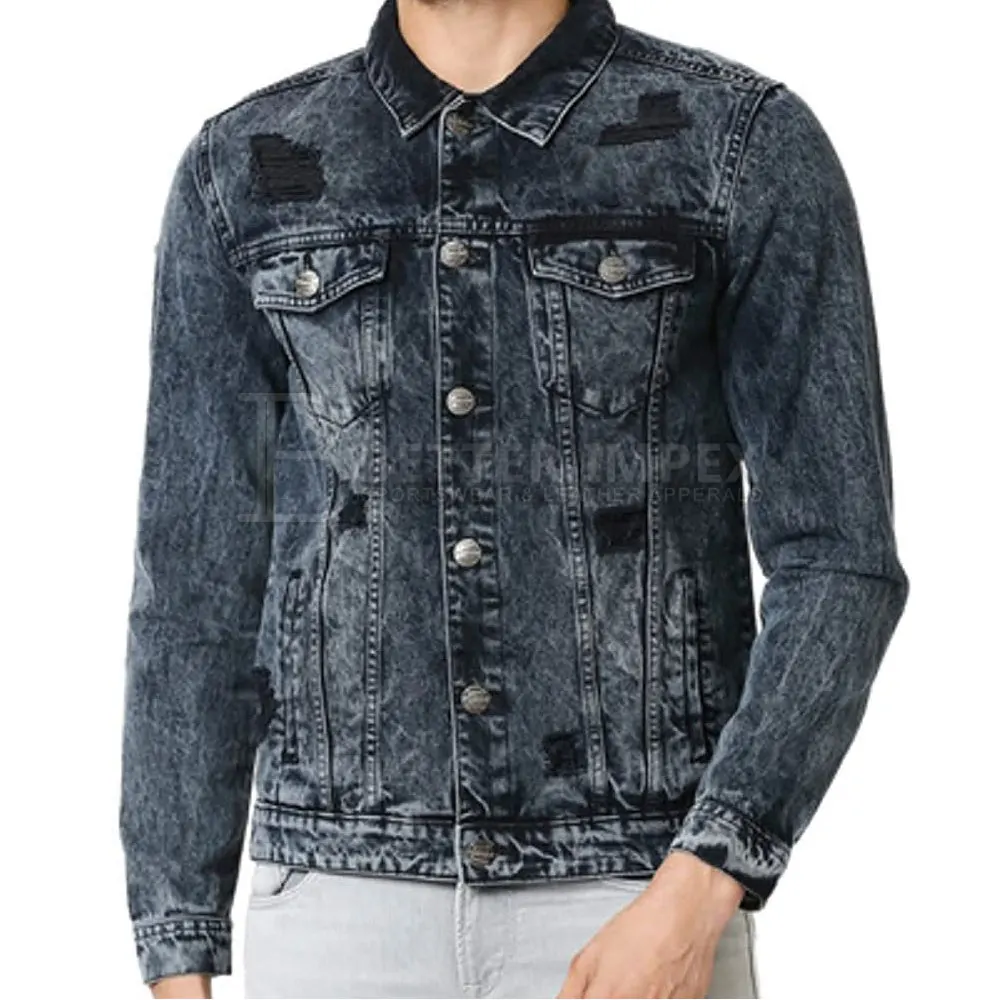 Hot Selling Premium Quality Jeans Jacket Warm Winter Comfortable Men