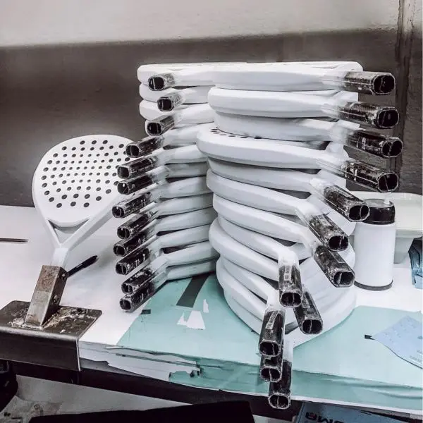 Addle Padel Tennis Racket Diamond Teardrop Round Shape Custom Logo ...