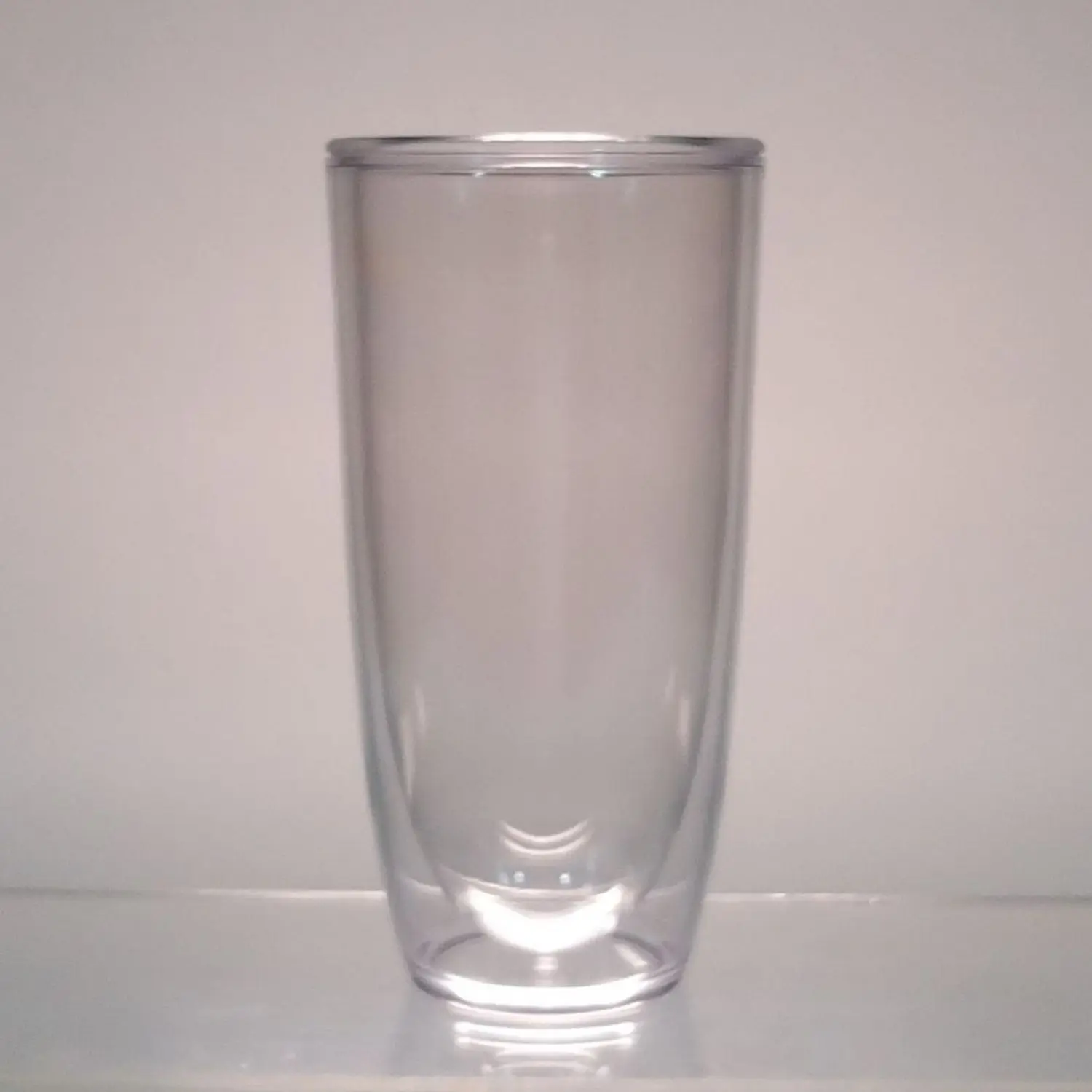 Double Walled Clear Acrylic Plastic Tall Tumbler Buy Taiwan Made