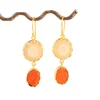 White & Orange