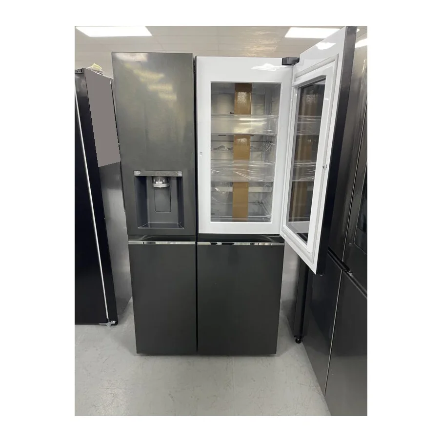Home 138l Double Door Upright Door French Door Refrigerator With Touch