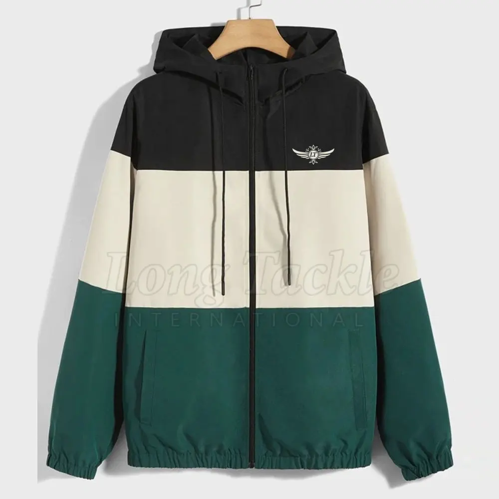 High Quality Men Classic Style Windbreaker Zipper Jacket For Sale