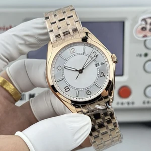 New Stainless Steel High-Quality Business Fashion Men's Mechanical Watch Waterproof Luminous Retro Automatic Luxury Brand Watch