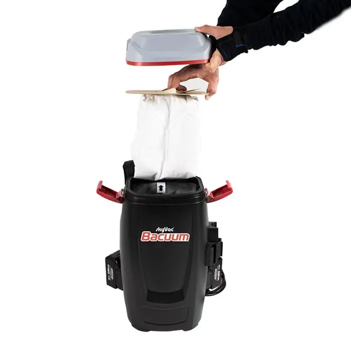 Skyvac Bacuum Highlevel 890 Watt Back Pack Vacuum For Portable And