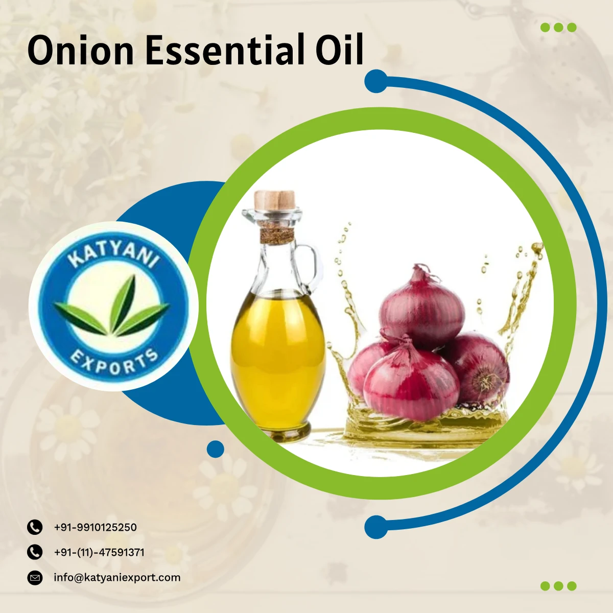 Quality Assured Natural Grade Onion Essential Oil Factory Price Organic