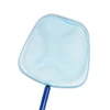 Red de skimmer para piscina poco profunda con marco blanco de aleación de aluminio