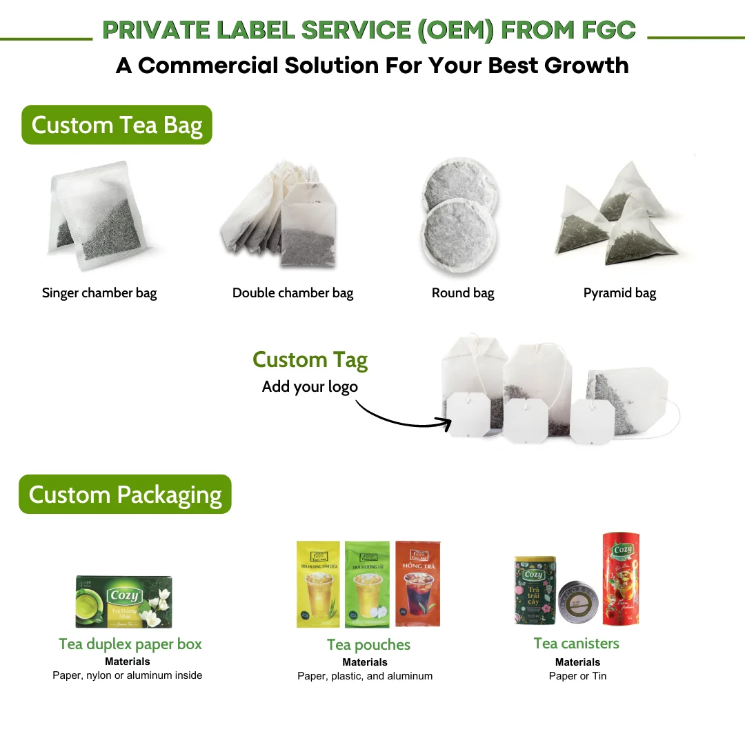 Free Sample Custom Tea Blend Bags For Loose Leaves Natural Private ...