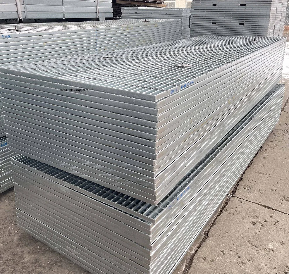 Galvanized Bridge Catwalk Platform Walkway Steel Grating