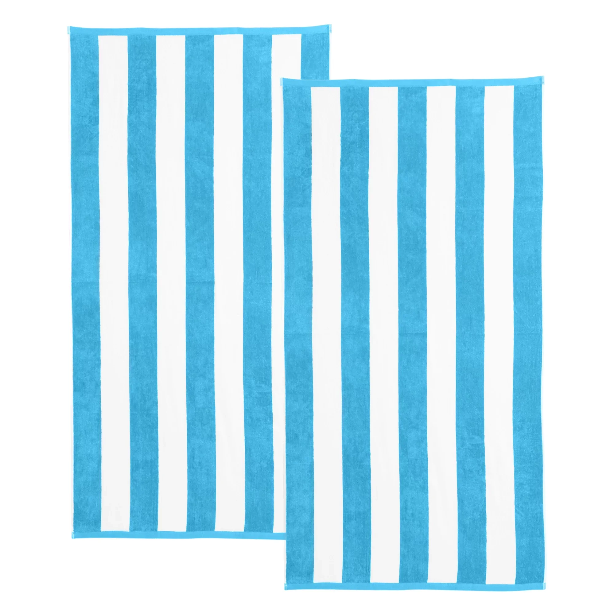 Affordable Luxury Rectangular Soft Striped Beach Towels For Bath And Relaxation Purposes At Best