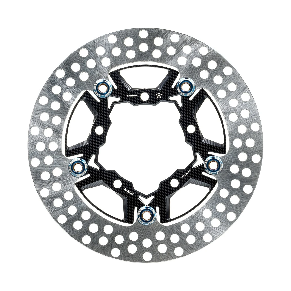180mm (7.1") Front Brake Disc Rotor Replacement For Chinese Scooters & Motorcycles