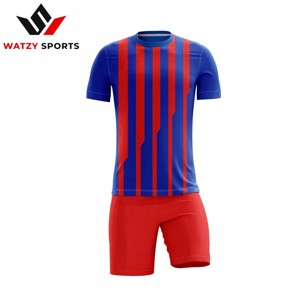 Dye Sublimation Custom Printing Soccer Wears Uniforms Sportswear Set