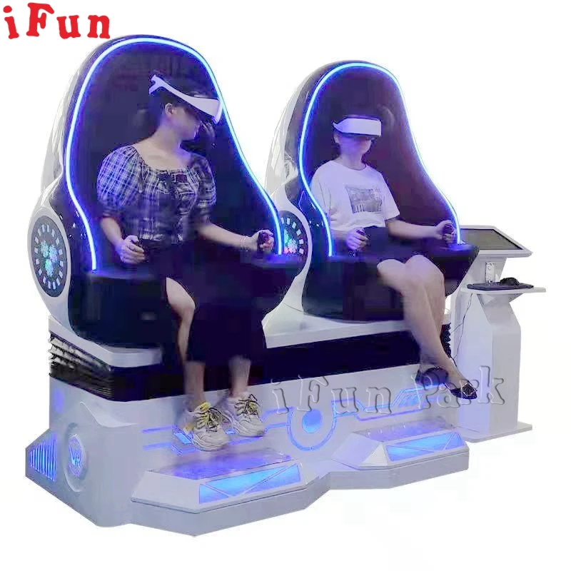 9D VR Egg Virtual Reality Thrilling Interactive Game multi games 2 players VR Game Machine