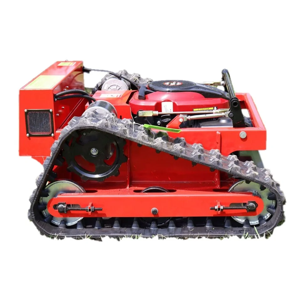 Smart Remote Control Gasoline Lawn Mowers Machine 452cc Mini Tractor