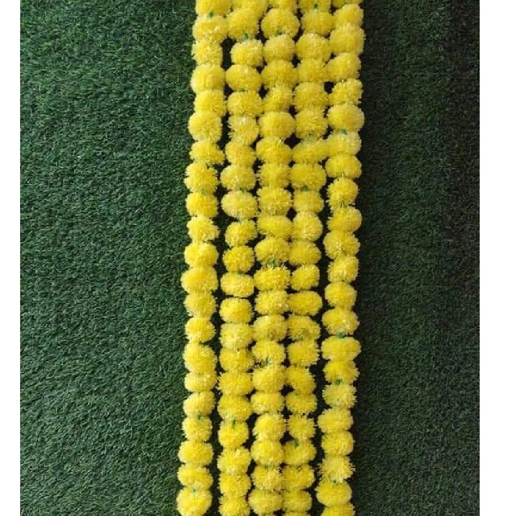 Artificial Flower Hanging Garland String Toran for Wedding Engagement Outdoor Office Stage Diwali Wall Hanging Flower Decor