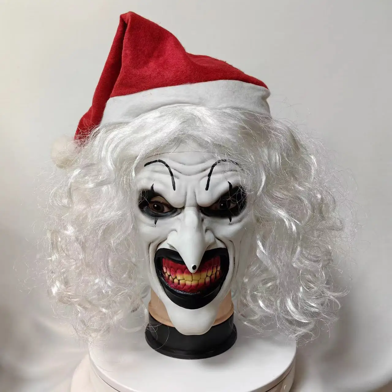 Terrifier Art the Clown Mask Scary Halloween Party Props