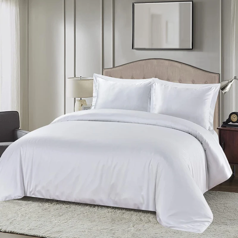 Лучшее качество, хлопковые королевские простыни, мягкий сатиновый хлопковый комплект постельного белья, Гладкий дышащий дизайн OEM ODM, логотип на заказ