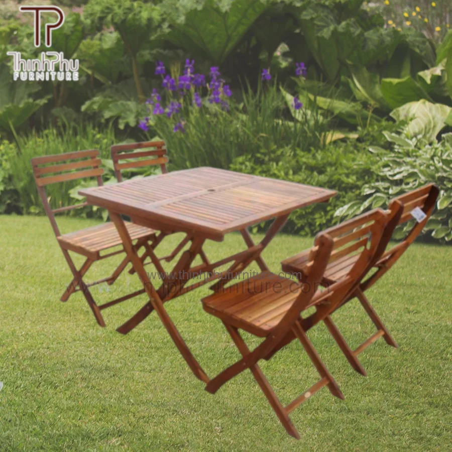 Outside Garden Furniture Patio Set Foldable Chairs And Dining Tables ...