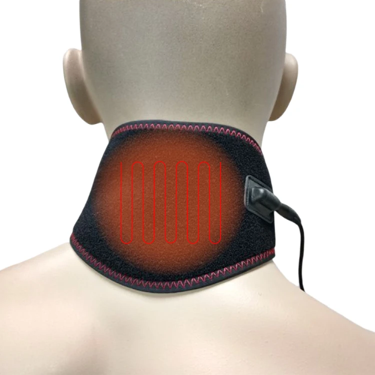 Far Infrared Usb Electric Neck Heating Pad Heated Neck Wrap Hot Therapy