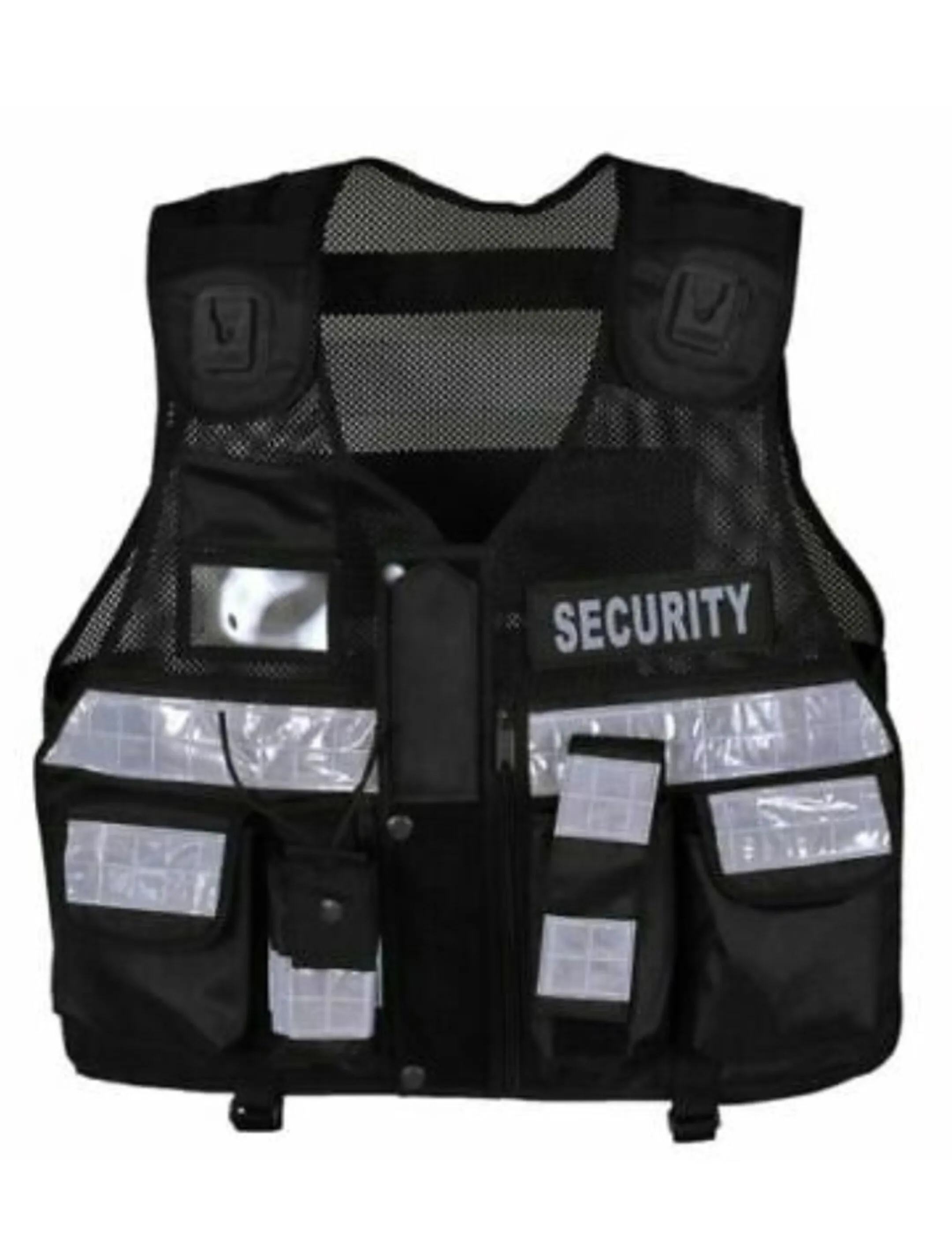 High Visibility Security Vests Custom logo Reflective Jacket Orange Cotton Safety Vest for Women pink Vest